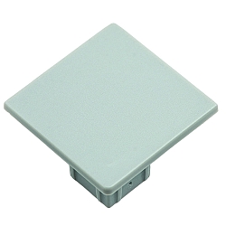 Endkappe EP30/30 firkantet, aluminium