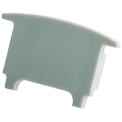 Endkappe COLLAR PROFILE HIGH h�j, lukket, aluminium