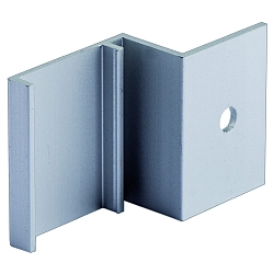 Monteringsbeslag Z-SHAPE FOR FURNITURE-MOUNTING, aluminium