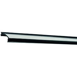 tilbeh�r profil d�ksel PFH405/8 / PFH415/8 / PFH425 / PFH435 / PFH455 - BLIND COVER 2M, sort 200cm