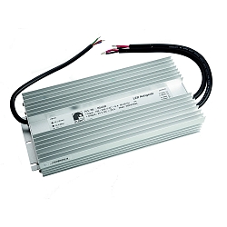 LED driver 600W ACTIVE PFC konstant sp�nding, omskiftelig, aluminium