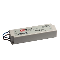 LED driver LP SERIES 5V DC / 40W konstant sp�nding, omskiftelig, hvid