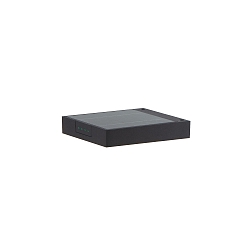 genopladelig solcellelampe ALA WALL med sensor IP65, grafit gr�