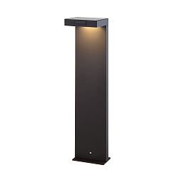 genopladelig solcellelampe ALA GROUND MAXI med sensor IP65, grafit gr�