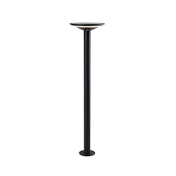 genopladelig solcellelampe KEOPE GROUND med sensor IP65, grafit gr�