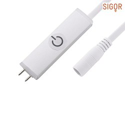LUXI LINK Touch switch on/off, length 50cm, with Touch sensor, white