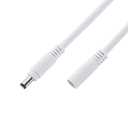 LUXI LINK Tilslutningkabel til tilslutning af transformer og lysskinne, l�ngde 100cm, hvid