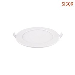recessed luminaire FLED DOWNLIGHT IP20, white dimmable 12W 740lm 3000-5000K 120 120 CRI 90