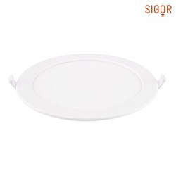 recessed luminaire FLED DOWNLIGHT IP20, white dimmable 18W 1300lm 3000-5000K 120 120 CRI 90