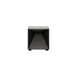 Batteri bordlampe NUTALIS MINI 8X8CM Kubusform, CCT Switch, med touch-d�mper, med oplader, med v�gbeslag IP54