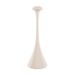 Batteri bordlampe NUDROP CCT Switch, med touch-d�mper IP54, dune beige d�mpbar