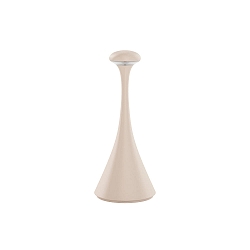 battery table lamp NUDROP MINI IP54, dune beige dimmable
