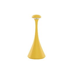 battery table lamp NUDROP MINI IP54, sunny yellow dimmable