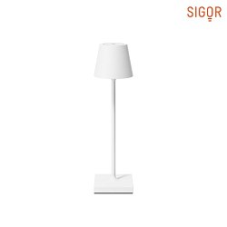 battery table lamp NUINDIE POCKET IP54, snow white dimmable