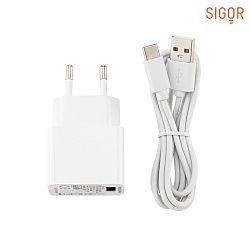charging cable NUINDIE USB-C, white