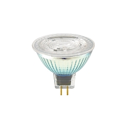 LED Lyskilde GENIUS 97, 6,5W, GU5,3, 370lm, 2700K, 36�, d�mpbar, hvid