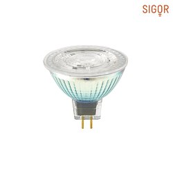 LED lamp GENIUS 97, 7,8W, GU5,3, 500lm, 2700K, 36, dimmable, brushed alu