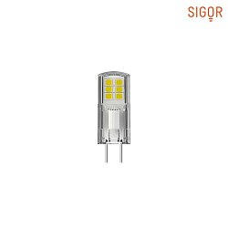 LED Stiftsokkellampe LUXAR, 12V,  1.3cm / L 5.7cm, GY6.35, 2.4W 2700K 300lm 300, ikke dmpbar
