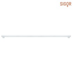 LED Linear lamp LUXAR double based 827, 230V,  3cm / L 100cm, S14s, 18W 2700K 1450lm 270, not dimmable, opal