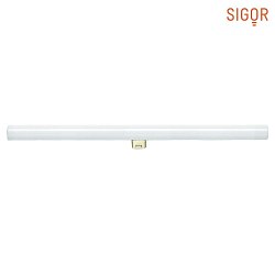 LED Linear lamp LUXAR single based 827, 230V,  3cm / L 50cm, S14d, 9W 2700K 700lm 270, not dimmable, opal