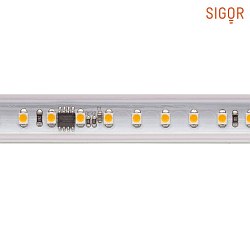Hjspnding LED Strip, 8W/m, 2700K, 10m, 120LED/m, IP65, 230V, 560lm/m, Ra90