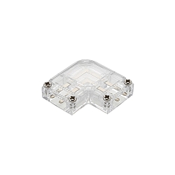 90� samlestykke til 230V h�jsp�nding LED Strips med 1.5cm bredde, transparent