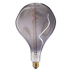 LED Deko Spiral Filament lyskilde GIANTLAMPE DROP TITAN, 230V, � 16.5cm / L 28cm, E27, 5W 2200K 90lm 360�, CRI 90, d�mpbar