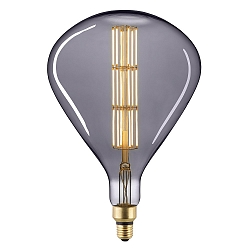 LED Deko Spiral Filament lyskilde GIANTLAMPE TEAR TITAN, 230V, � 25cm / L 36.5cm, E27, 8W 2200K 250lm 360�, CRI 90, d�mpbar
