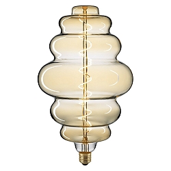 LED Deko Spiral Filament lyskilde GIANTLAMPE NEST GULD, 230V, � 20cm / L 30.8cm, E27, 6W 2100K 320lm 360�, CRI 90, d�mpbar