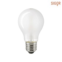 LED Filament lyskilde NORMAL A60, 230V,  6cm / L 10.4cm, E27, 4.5W 2700K 470lm 300, dmpbar, mat