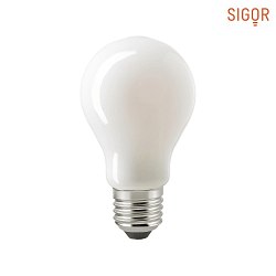 LED Filament light bulb NORMAL A60, 230V,  6cm / L 10.4cm, E27, 8.5W 2700K 1055lm 300, dimmable, opal shadowless