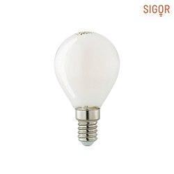 LED Filament lyskilde BOLD, 230V,  4.5cm / L 8cm, E14, 4.5W 2700K 400lm 300, dmpbar, opal skyggefri