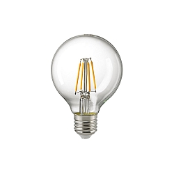 LED Filament Lyskilde Globe G80, E27, 7W 2700K 806lm 300�, CRi> 90, d�mpbar, klar