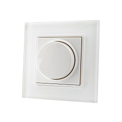 luxigent V�g fjernbetjening drejeknap 1 kanal, DIM, R�kkevidde 20-30m, fladt design, ramme aftageligt