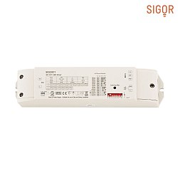 luxigent Universal modtager inkl. konverter til LED Panels , IP20, 1 kanal, 200-240V AC, sek. 15-48V DC, maks. 50W, dmpbar