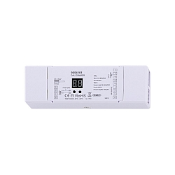 DALI modtager DC / DC, In/Out 12-36V DC, 4x 120W (24V), 4x 5A konstant str�m, inkl. DALI adresse sk�rm, d�mpbar