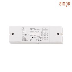 ZigBee Modtager til LED Strip styring, 5 kanal, 5x 4A, 12-24V DC, maks. 48W (12V), maks. 96W (24V)