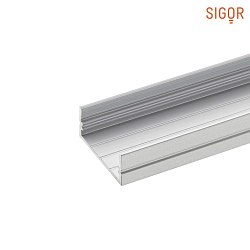 Surface profile 20 - for LED Strips up to 2.06cm width, for wall and ceiling mounting, length 100cm