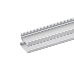 Alu monteringsskinne 15 - til LED Strips op til 1.55cm bredde, til montering p� v�g og loft, l�ngde 100cm