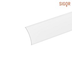 Cover for Corner profile 10, round, length 100cm, clear