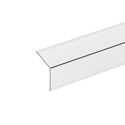 Bl�nde til Hj�rneprofil 20, firkantet, l�ngde 100cm, opal