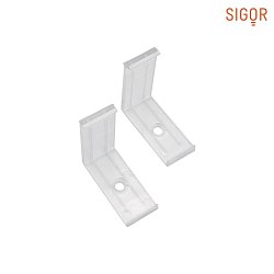 Mounting clips for Corner profile 20, 2 pieces