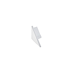 Endcap for Wall profile UP OR DOWN, flush, without hole