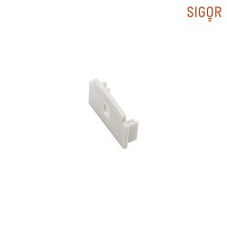 Endcap for Flush mounted profile Wall 20, flush, with hole