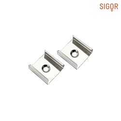 Mounting clips for Surface profile 15, 2 pieces, spring steel