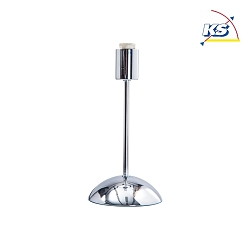 Spare part for Table lamps Luminaire base, chrome