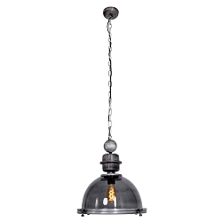 Steinhauer Pendel BIKKEL, 1-flamme, glas, gr�