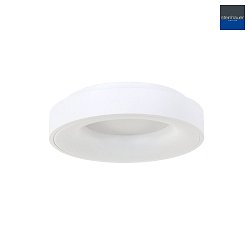 ceiling luminaire RINGLEDE -  38CM round, medium, direct / indirect IP20, white matt dimmable