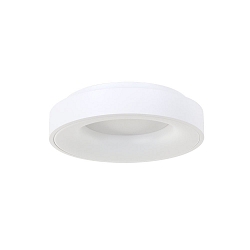 Loftlampe RINGLEDE - � 38CM rund, mittelgro�, direkte / indirekte IP20, hvid mat d�mpbar
