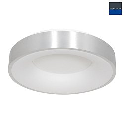 ceiling luminaire RINGLEDE -  38CM round, medium, direct / indirect IP20, silver brushed dimmable
